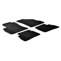 Set FußMatten Nach Maß Aus Gummi FüR Fiat Doblo' 5T 2010-2020