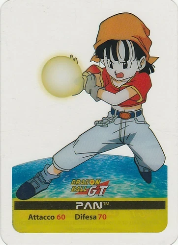 Lamincards Dragon Ball GT Edibas Serie Smeraldo PAN N 52