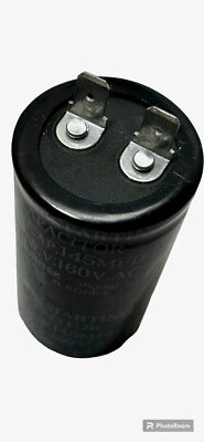 145 MFD 160 V AC Heavy Duty  Motor Start Capacitor ( NUINTEK ) 