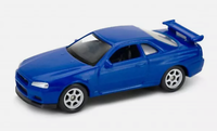 Nissan Skyline GT-R (R34) - 3 Inches (7Cm) Welly Spielzeug Miniature Modellauto