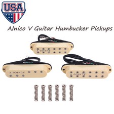 Alnico V Single Coil Humbuckers Pickups for Stratocaster Strat ST Style Guitar