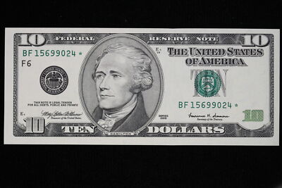 uyu Series 1999 $10 Federal Reserve Note STAR CU 1GMY | eBay