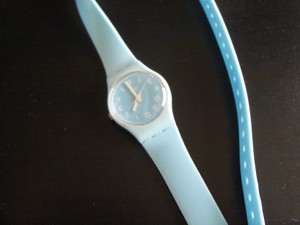 swatch wrap around watch