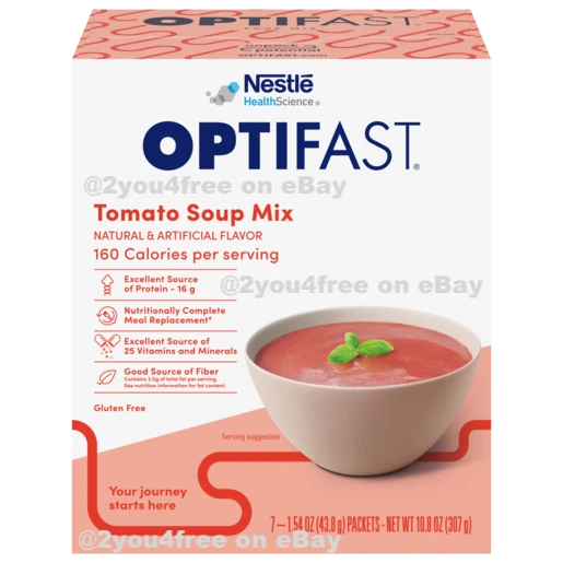 OPTIFAST® 800 | MEZCLA DE SOPA DE POLLO, VERDURAS O TOMATE | 6 CAJAS | AUTÉNTICO Foto 2 de 3