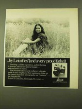1970 Leica Leicaflex SL Camera Ad - A Very Proud Father