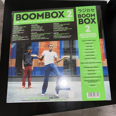 Boombox 2 (Early Independent Hip Hop, Electro And Disco Rap 1979-83- NEW Sealed