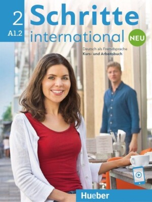 Hueber SCHRITTE INTERNATIONAL NEU 2 Kurs-& Arbeitsbuch A1.2 + Online-Audios @NEU