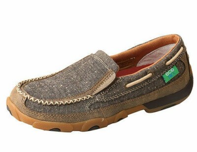 Women's Twisted X Slip-on Driving Moc-Dust, Style WDMS009