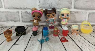 Lol Surprise doll lot Court Champ Confetti Under Wraps Kansas QT Pop Go go gurl