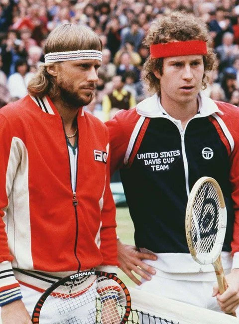 Fila Roja Borg Wimbledon Settanta Top De Tenis - RRP £75 - Imagen 4 de 4