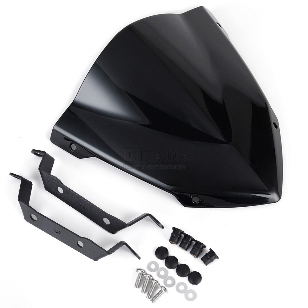 Heinmo Motorcycle Real Carbon Fibre Windscreen Wind Deflector