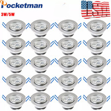 10PCS 9W 12W 15W Dimmable LED Downlight Recessed Ceiling Light Spotlight