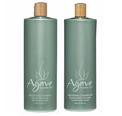 Agave Healing Oil Smoothing Shampoo & Conditioner 1000ml / 33.8oz