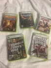 Xbox 360 Video Games Lot (5)