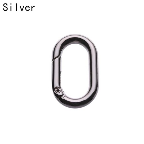 D Form Clip Verschluss Karabinerhaken Schlüsselanhänger Schnalle Karabina Karabiner Zubehör - Bild 14 von 16