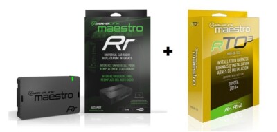 iDatalink HRN-RR-TO3 + ADS-MRR Integration Harness w/ SWC for 2018-Up Toyota