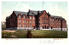 State Normal School Oneonta NY C1900s UDB Postcard AD21