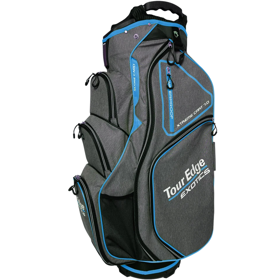 Bolsa de carrinho Tour Edge Exotics feminina Xtreme 7.0 - 15 vias bolsa de golfe feminina - Imagem 2 de 2