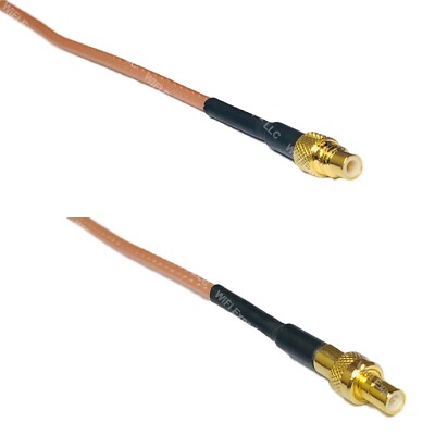 RG316 SMC MALE to SMB MALE RF Cable Rapid-SHIP LOT