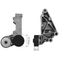 NTY Spannrolle Keilrippenriemen FüR Ford Transit Connect P65_ P70_ P80_ 1.8