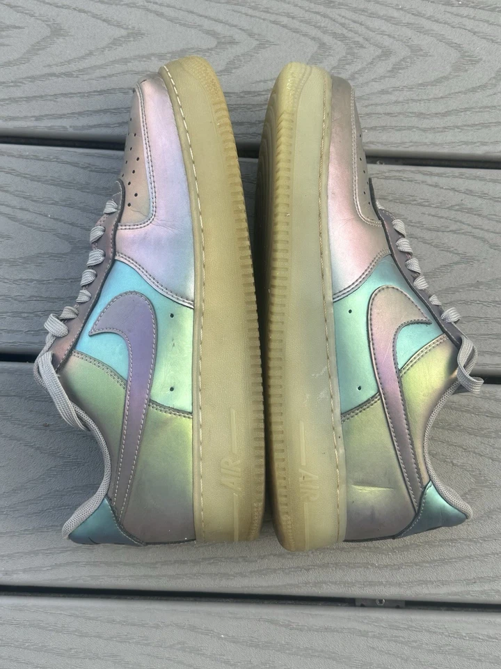 Nike Air Force 1 Low LV8 Iridiscente Hombres Talla 9 Zapatos Atléticos Tenis Foto 4 de 4
