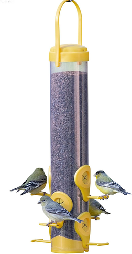 Finch Feeder with Flexports - 1.5 Lb Capacity, Easy Fill & Clean, Durable Design - Picture 10 of 12