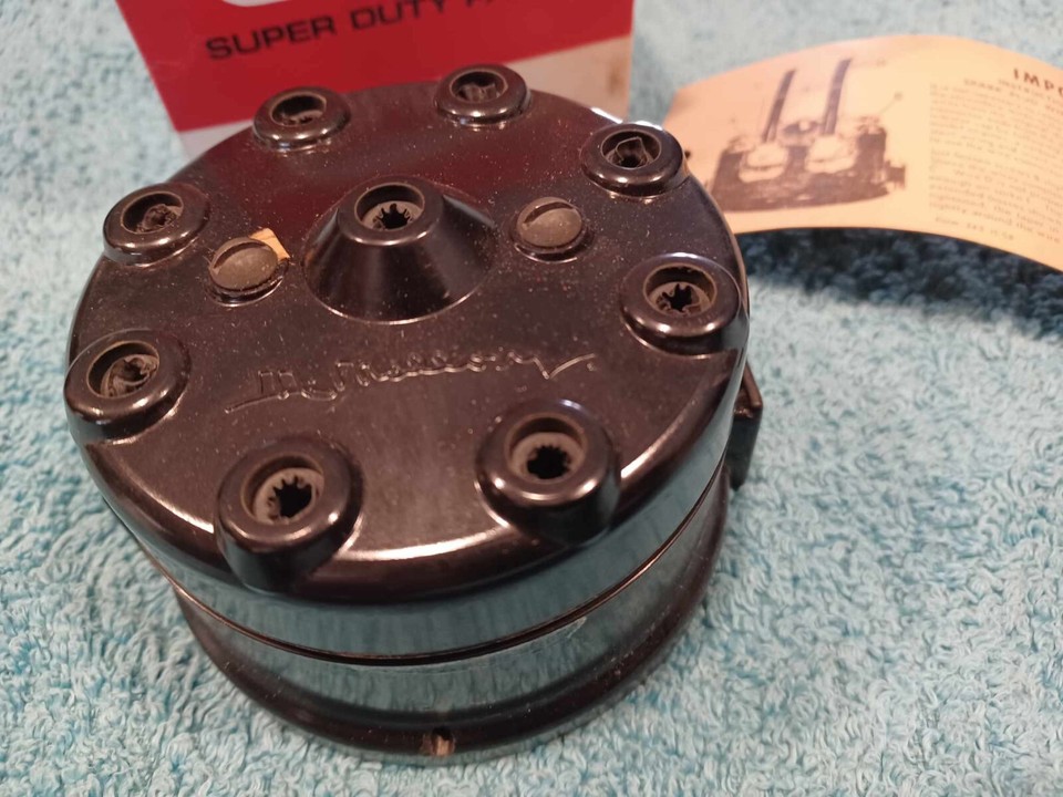 Mallory 4001 Vintage Distributor Cap NOS V8 GREAT DISPLAY ITEM eBay