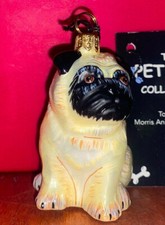 Joy To The World Collectibles Fawn Pug Dog Ornament from Poland