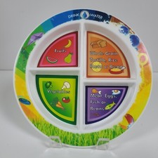 Fresh Baby Portion Divided Plate  Food Groups  BPA Free