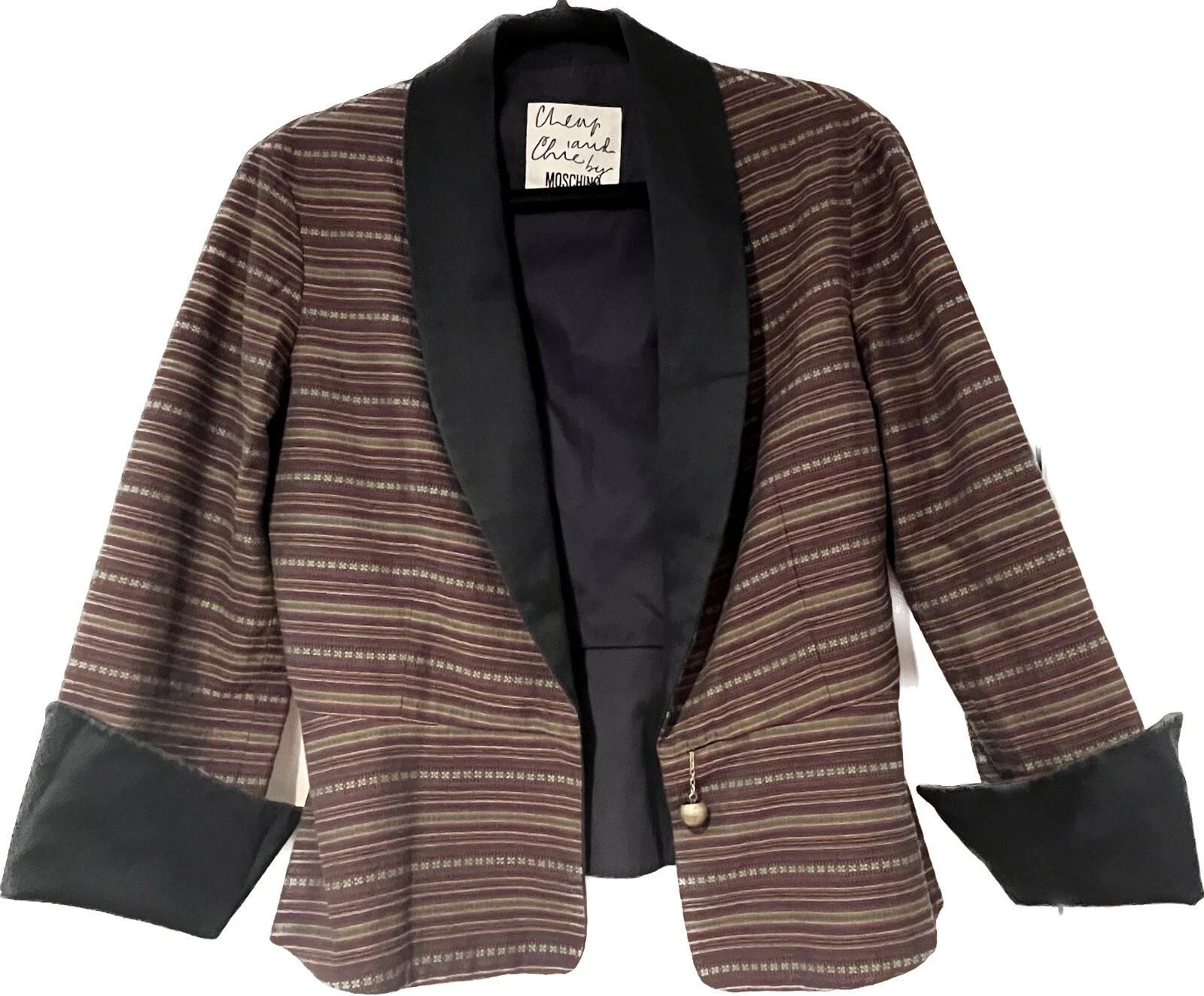 BLAZER GIACCA MOSCHINO ECONOMICO E CHIC US 8 UK 10 IT 42