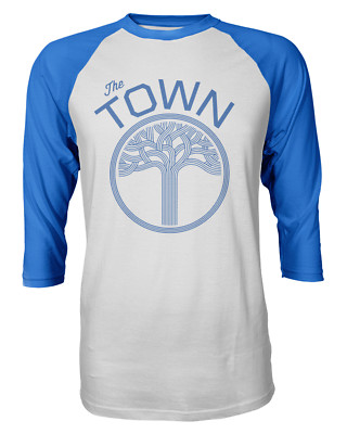 Golden State Warriors ''The Town'' Mens Raglan Quarter Sleeve T-Shirt