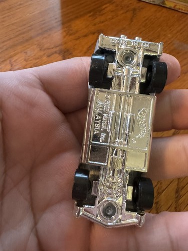 2002 HOT WHEELS "GT-03" -FIRST EDITIONS Silver with Black Flame 1/64. A35 - Picture 6 of 14