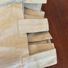 Tab Top Cotton Curtain Panels w/5 Tab Tops Per Panel Custom Made 2 Sizes, 3 Pr.