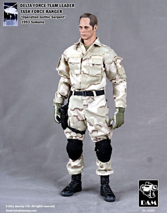 1/6 Damtoys 93003 Delta Force Team Leader Task Force Ranger 1/6 Damtoys 93003 Delta Force Team Leader Task Force Ranger