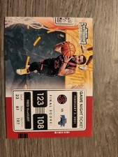 2020-21 Panini Contenders GAME NIGHT TICKET Fred VanVleet RAPTORS Basketball