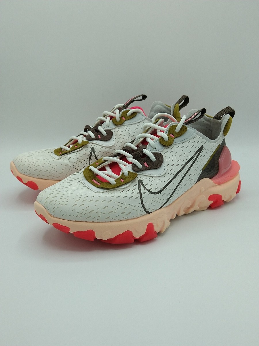 Nike React Vision Desert Moss/Ironstone/Siren Red/Summit White