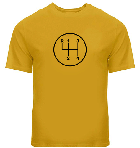 Manual Transmission Gears Shift Pattern 4 Speed Stick Shirts Mens Tee T-Shirt - Picture 27 of 34