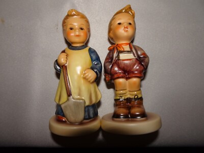 Hummel Figur 727 GOEBEL #1222 Muss noch umgraben Zertivikat Signatur OVP NEU