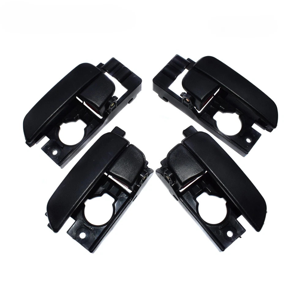 4pcs Left Right Front Rear Inside Door Handles For 2006-2011 Hyundai Accent GLS - Image 2 of 4