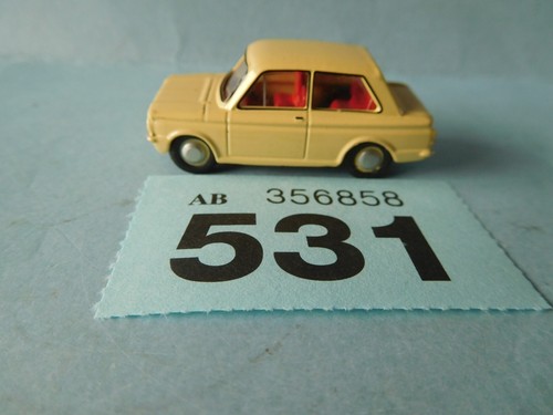 Base Toys Hillman Imp 1/76 Cream Colour (531)