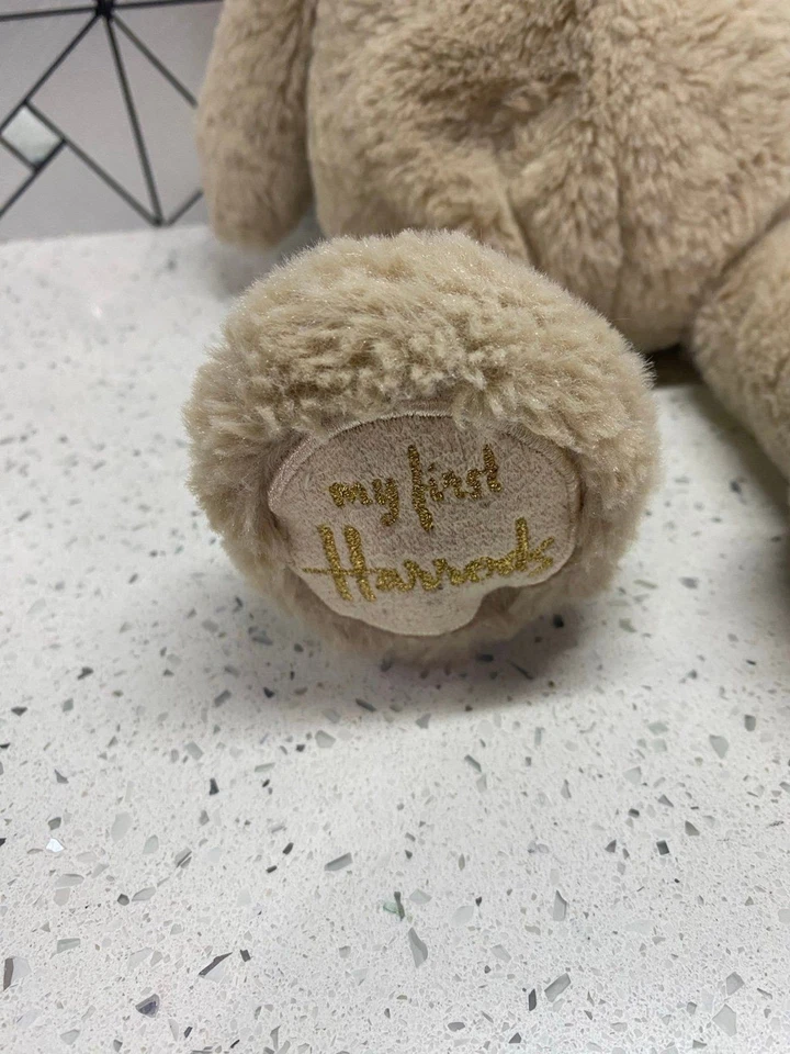 Peluche suave Harrods My First Bear beige 15 pulgadas Foto 3 de 4