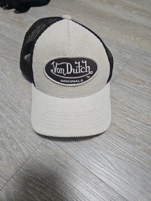 Von Dutch Cap Beige  Weicher Stoff Vorne