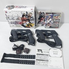 PS3 TIME CRISIS 4 + 2 Guncon3 + LED Marker wi...