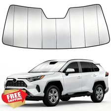 LungsiMotor Toyota RAV4 2019-2025 Windshield Sun Shade Accordion Folding