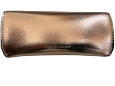 Rebecca Minkoff Authenticated Semi Hard Eyeglasses Case with Cleaning Cloth