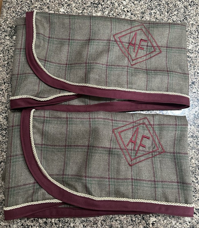 2 Carriage Driving Aprons - Wool, Unlined By Hats Off Boutique