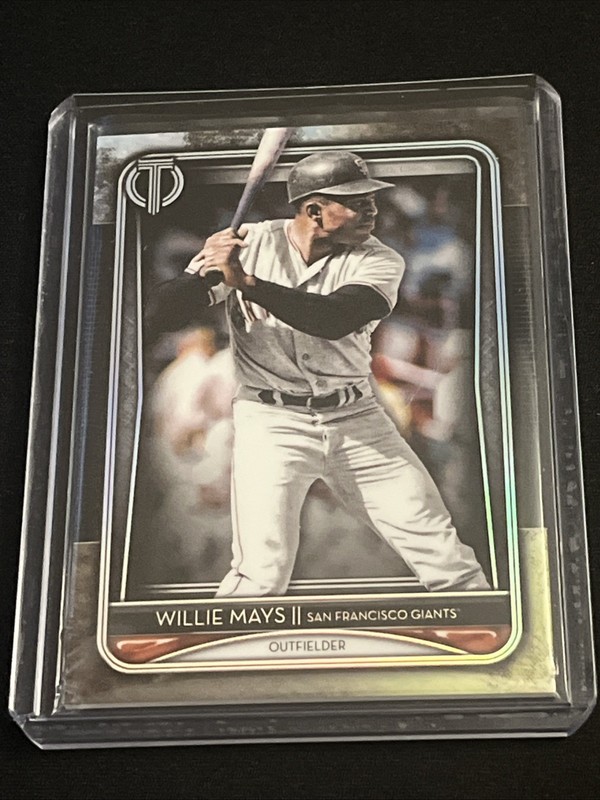 2020 Topps Tribute - Willie Mays #19 San Francisco Giants HOF B1