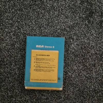 RCA Stereo 8 Stereo ''In a Sentimental Mood'' 8-Track Tape Cartridge