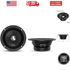 6.5-Inch Midrange Pro Audio Car Speakers, 600 Watts Max, 300 Watts RMS, 4Ohm,...