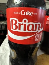 Share A Coke with   Brian 2025 Personalized Gift Coca Cola Bottle 20oz Comb Ship